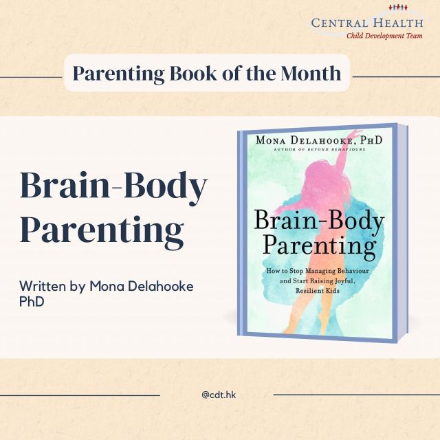 📚Brain-body parenting, leading psychologist Dr. Mona Delahooke explains how parents can stop managing behavior and start raising resilient kids. Dr. Delahooke looks at parenting from a "bottom up" approach targeting understanding the nervous system which produces the feelings that children experience. 

Brain Body parenting further provides parents with the tools to enable their children to self regulate as well as explaining how parents can co-regulate with them. When parents begin to connect with their kids and and find balance between their bodies and minds they encourage calmer behavior and harmonious family dynamics.

Follow us for more recommendations of parenting books!